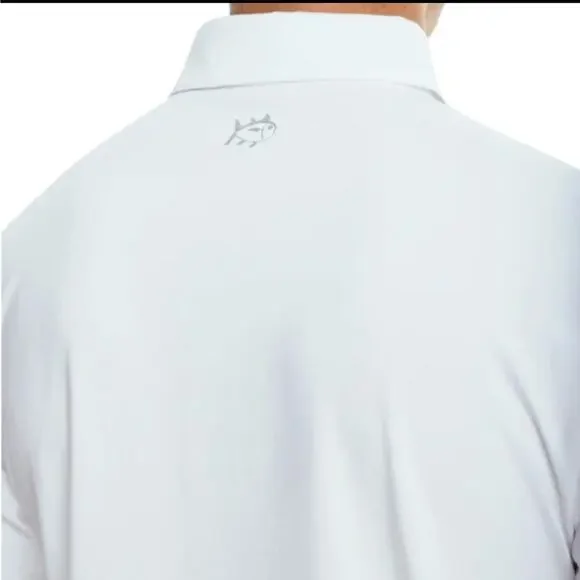 Southern Tide Florida Gators White Ryder PGA Golf Fishing Shirt Mens Large New